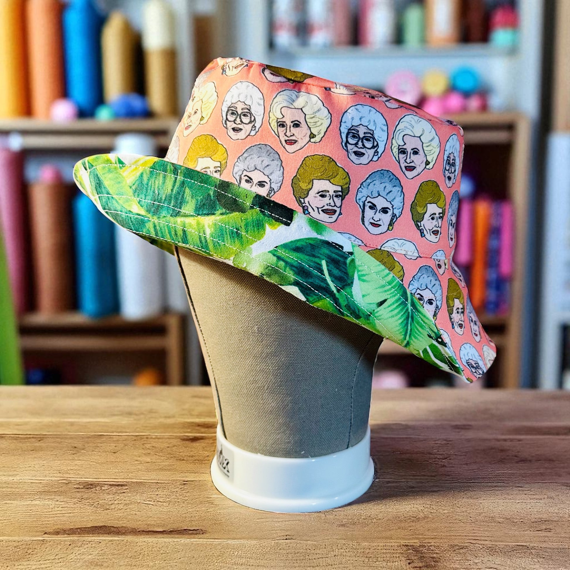 Reversible bucket hat