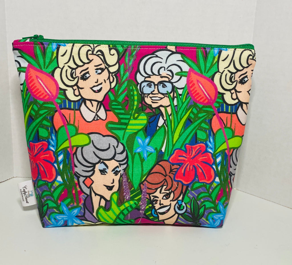 Golden Girls Bag, Makeup Bag, Clutch
