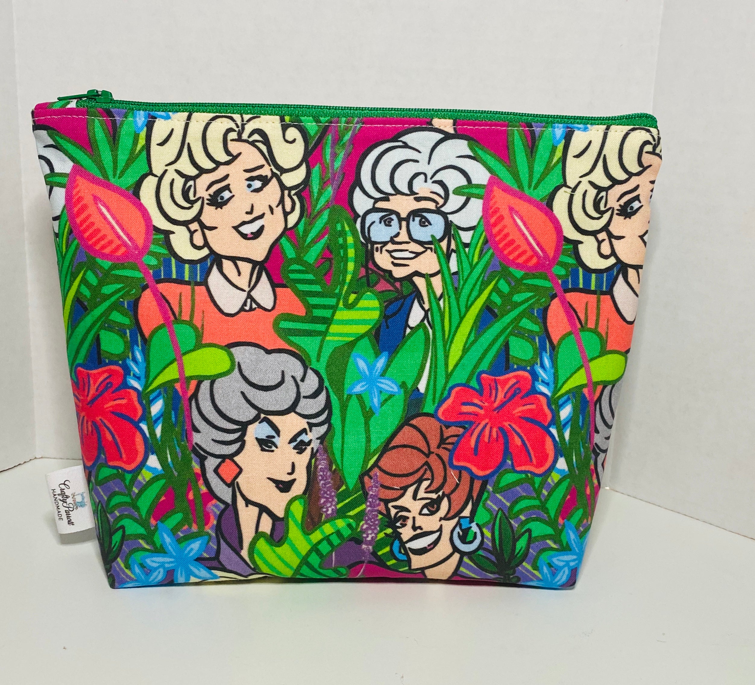 Golden Girls Bag, Makeup Bag, Clutch