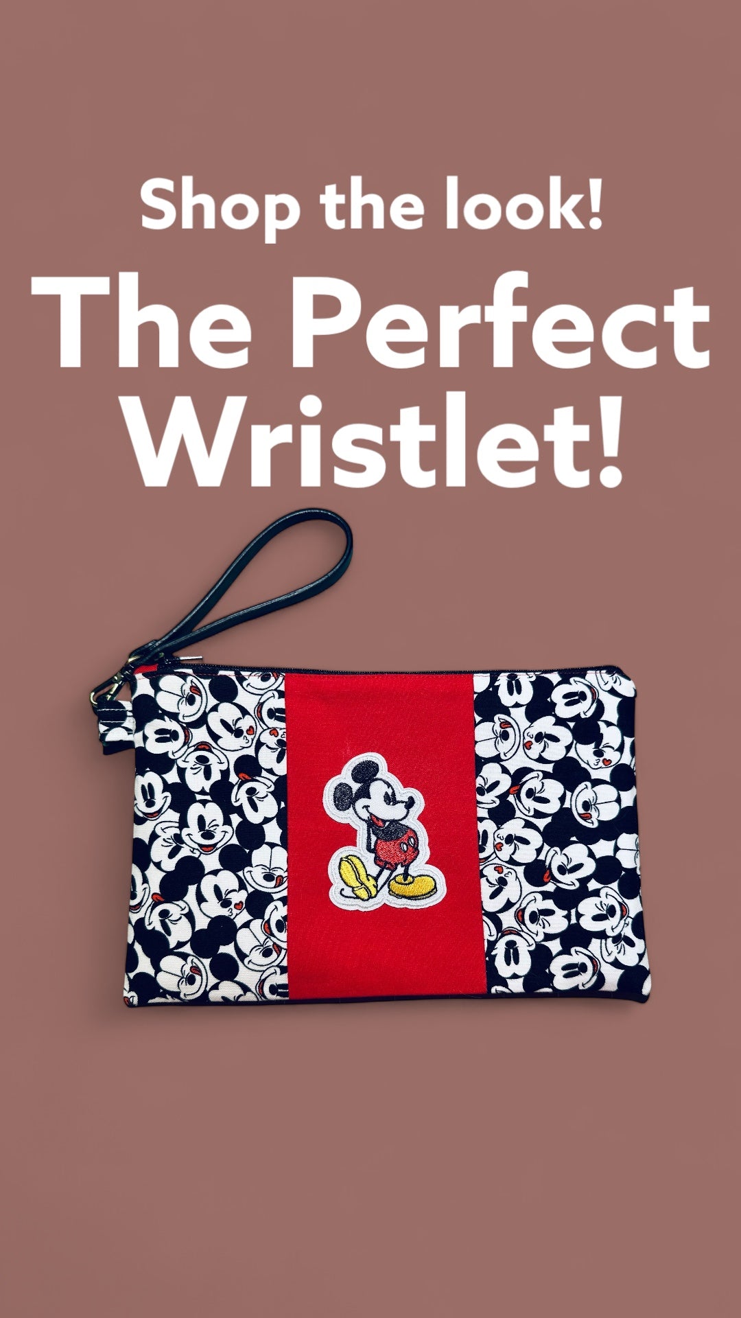 Wristlet with Patch