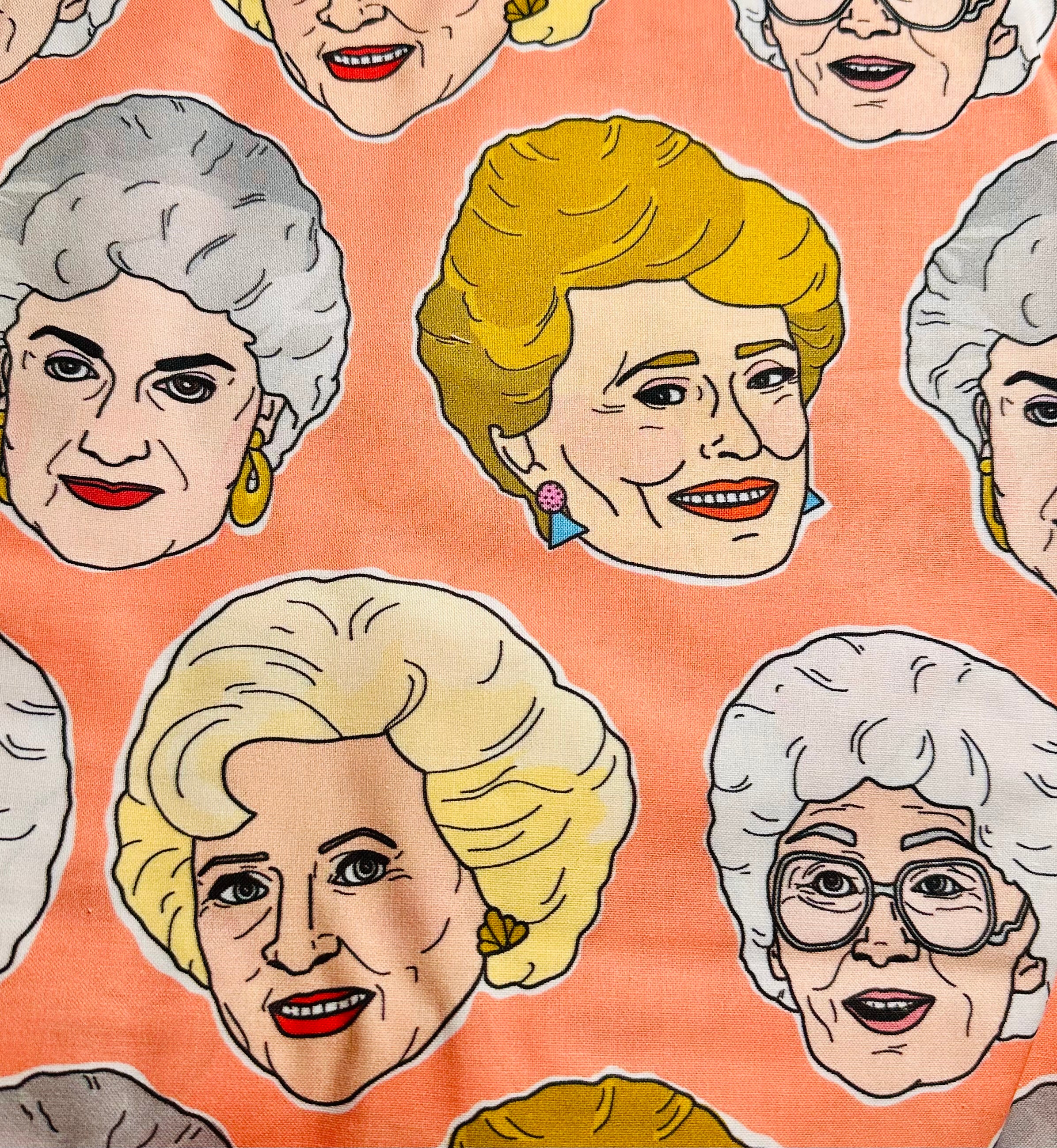 Golden Girls Bag, Makeup Bag, Clutch