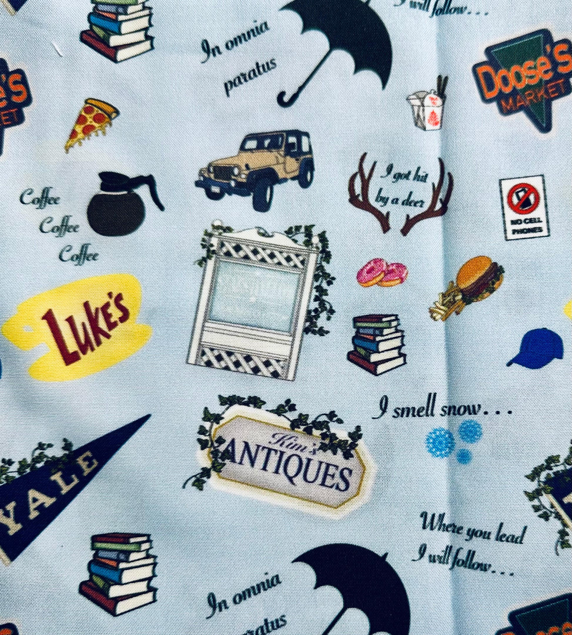 Zipper top bag - your choice of print Listing #1