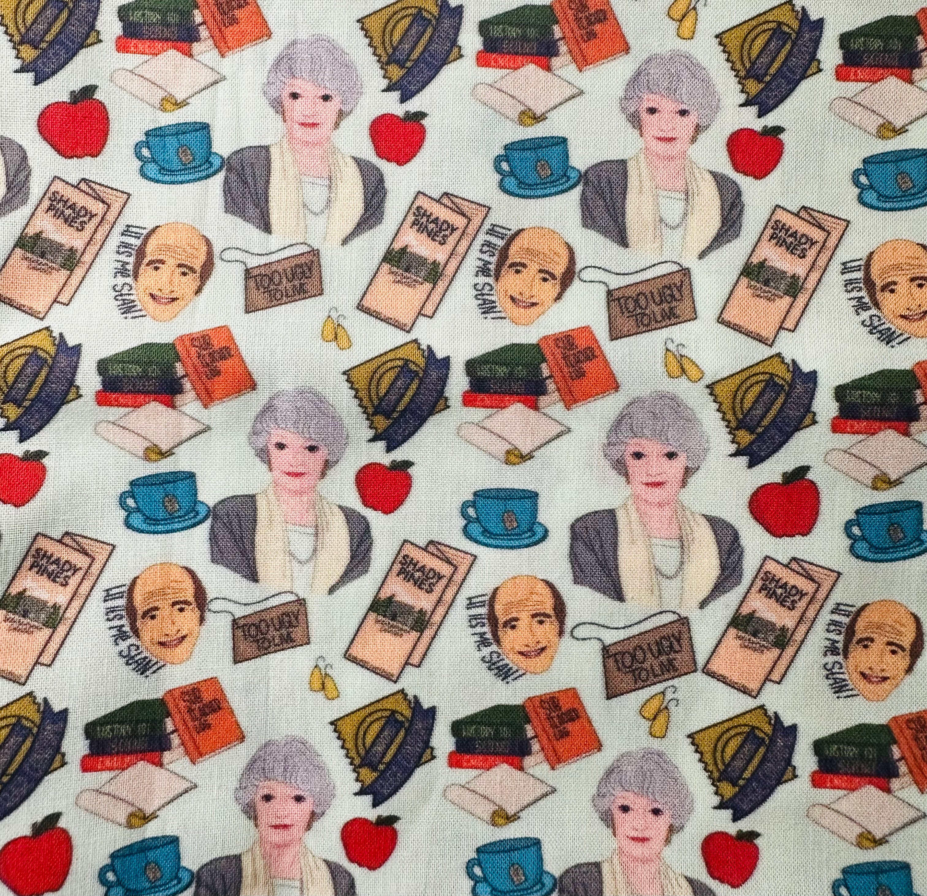 Golden Girls Fabric List Not for Sale As Fabric