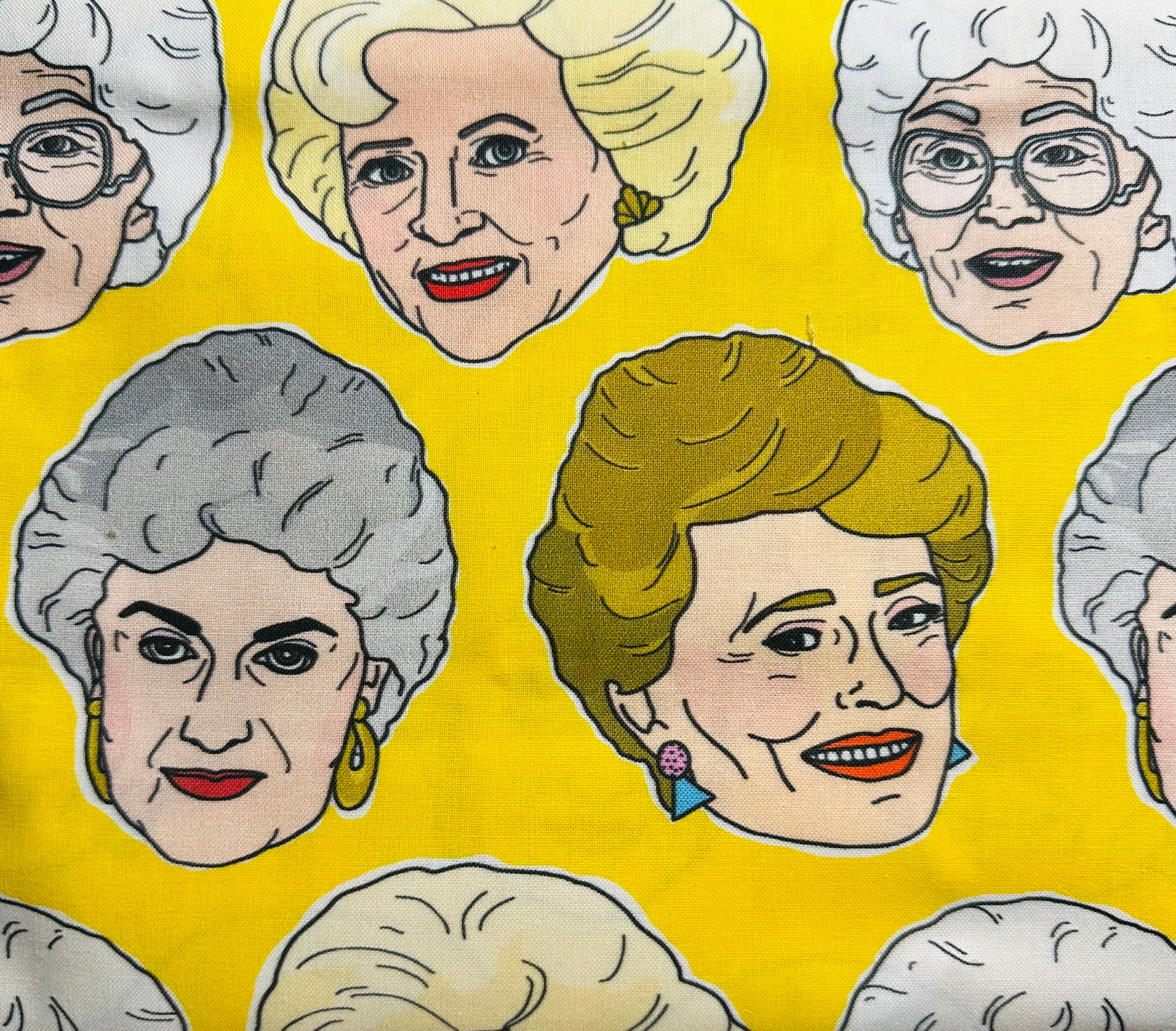 Golden Girls Bag, Makeup Bag, Clutch