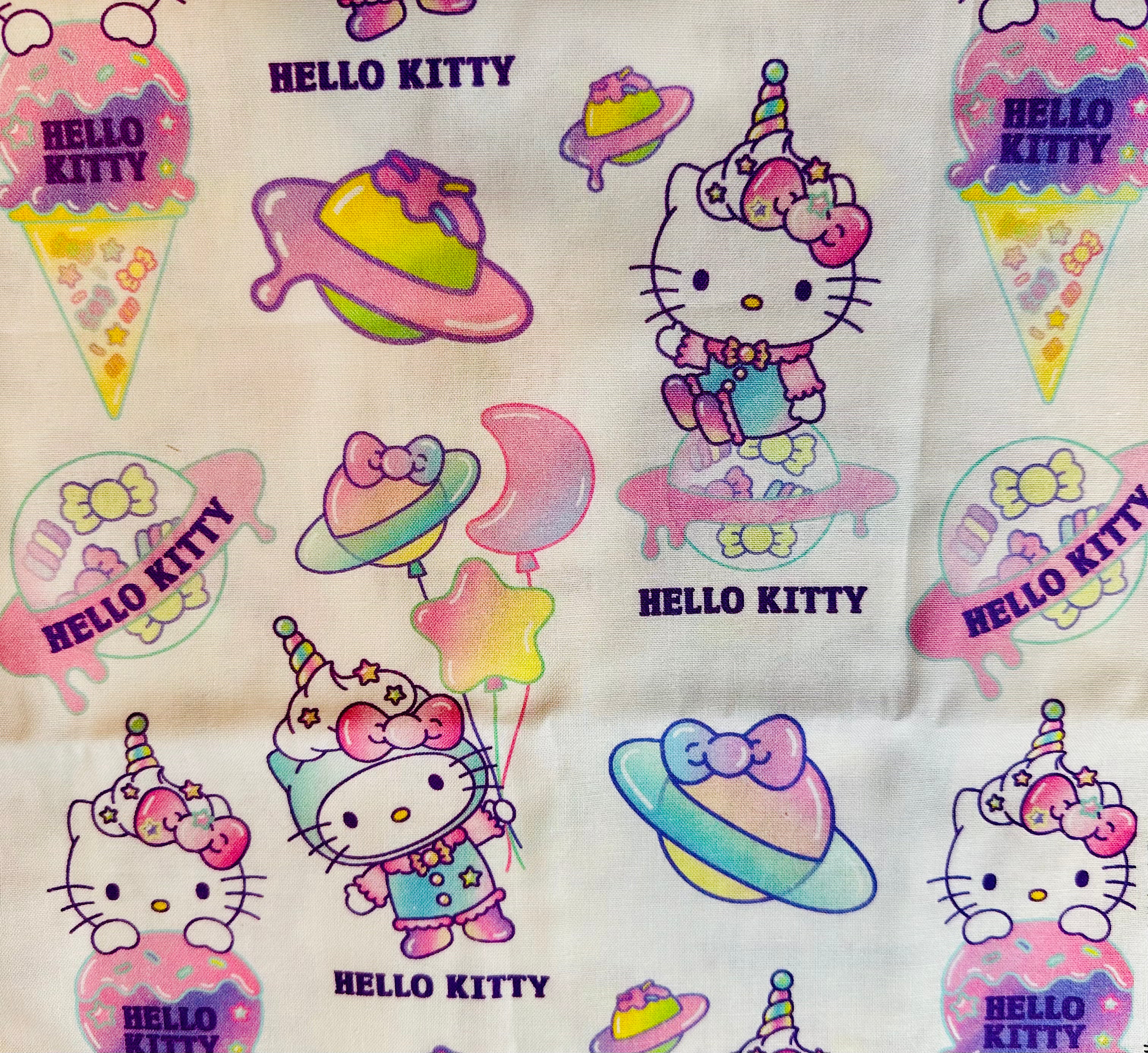 Fabric list for Hello Kitty
