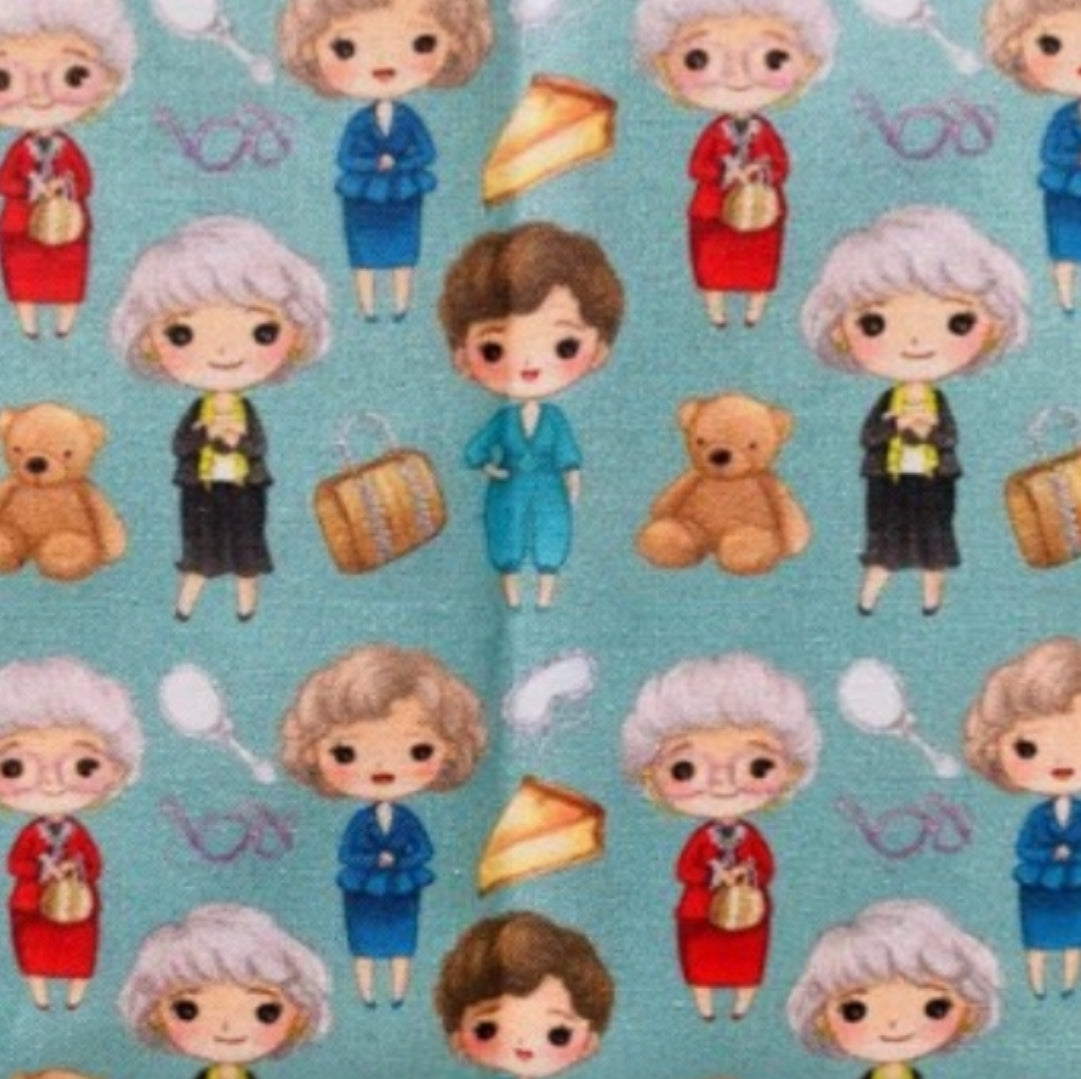Golden Girls Bag, Makeup Bag, Clutch
