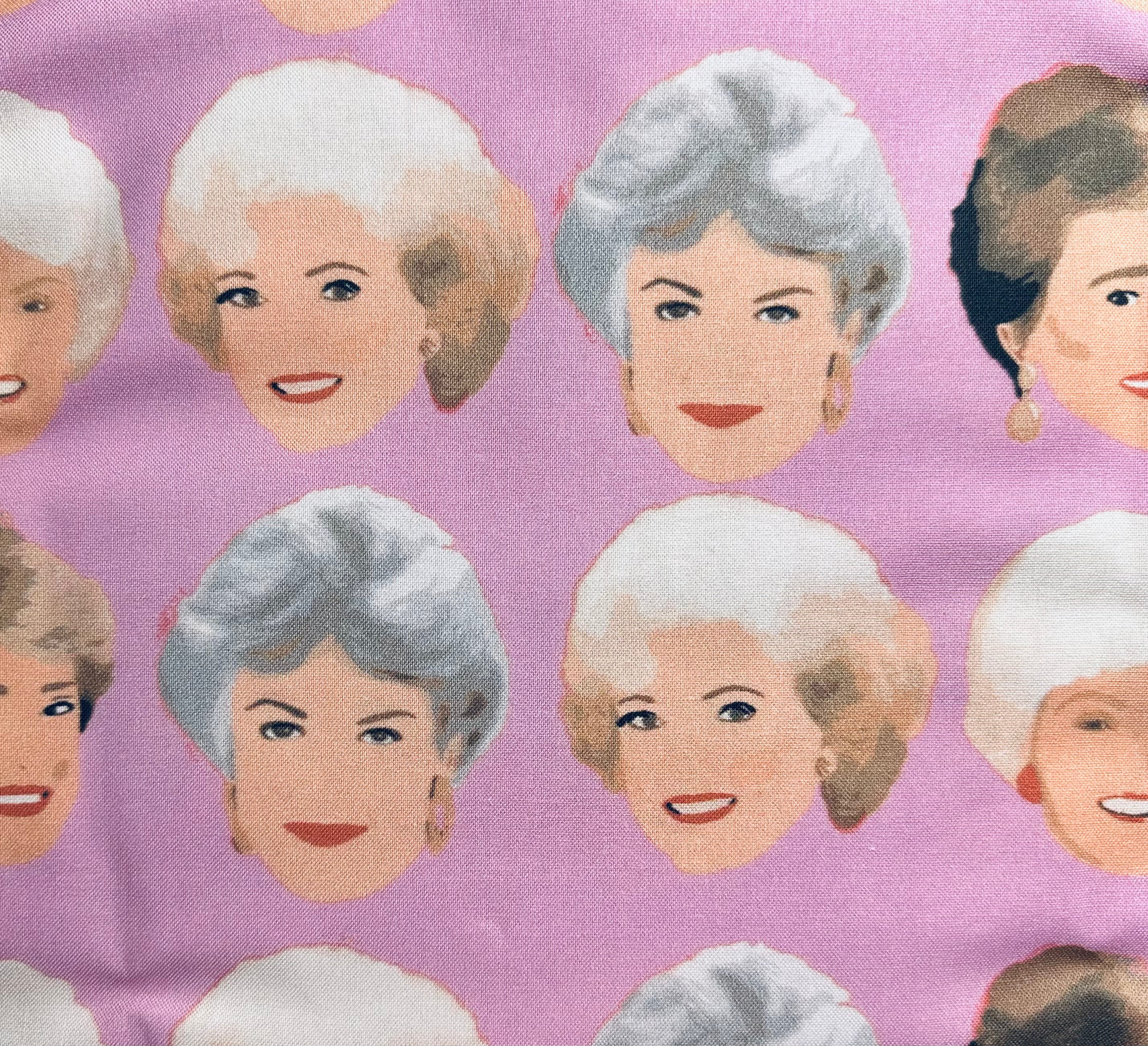 Golden Girls Bag, Makeup Bag, Clutch