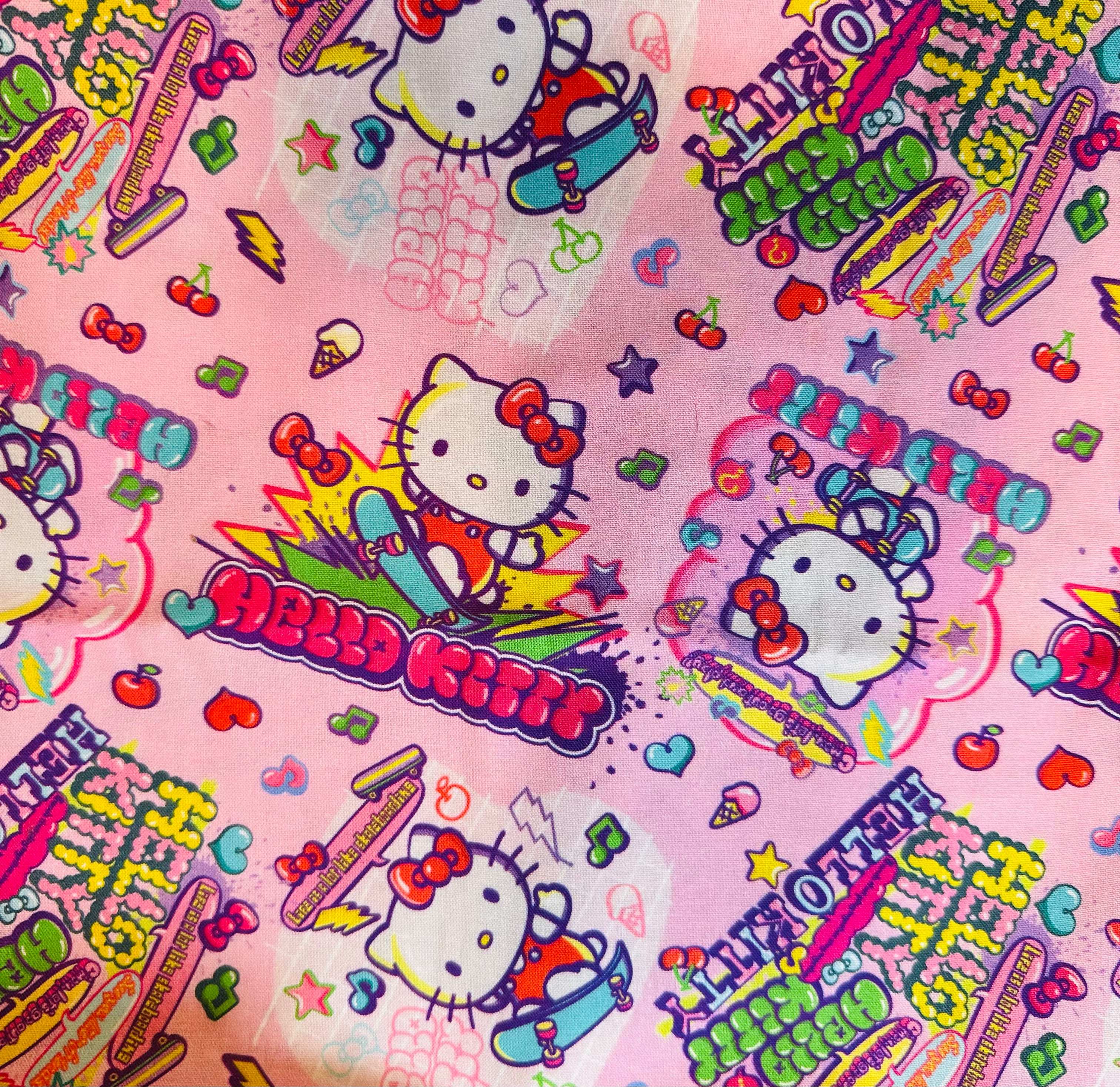 Fabric list for Hello Kitty