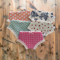 Panties shaped trinket bag