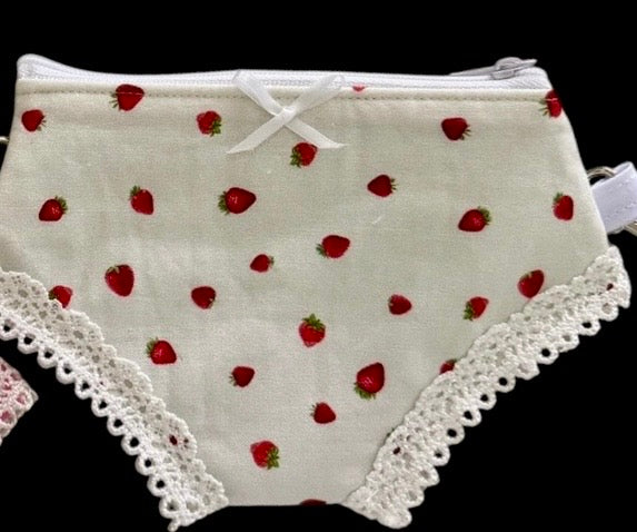 Panties shaped trinket bag