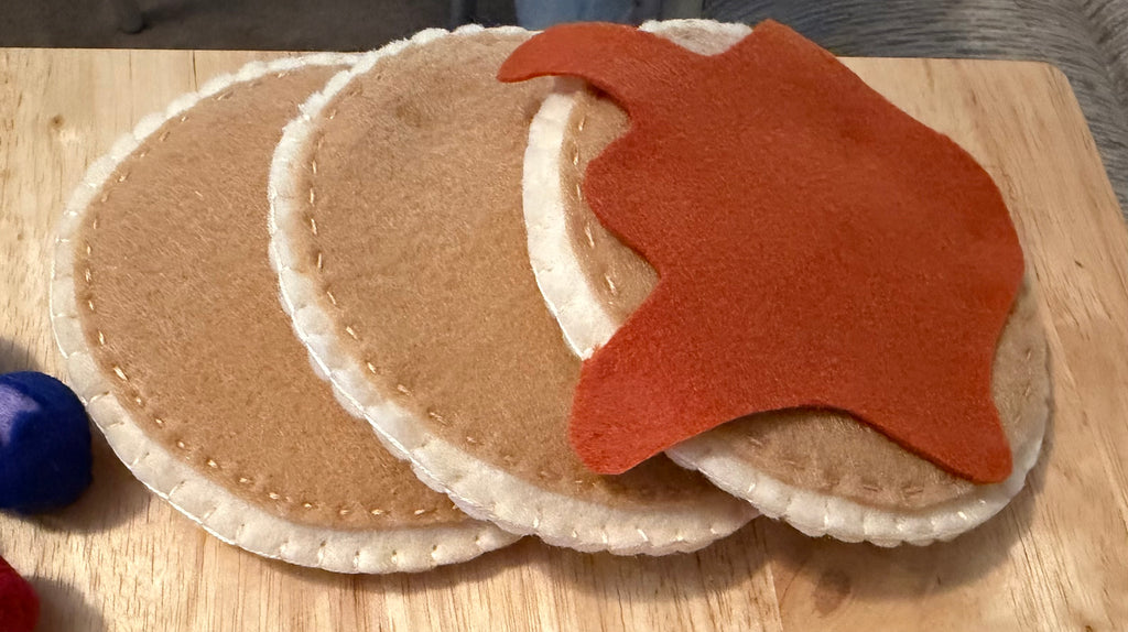 Yummy Breakfast Felt Food Set
