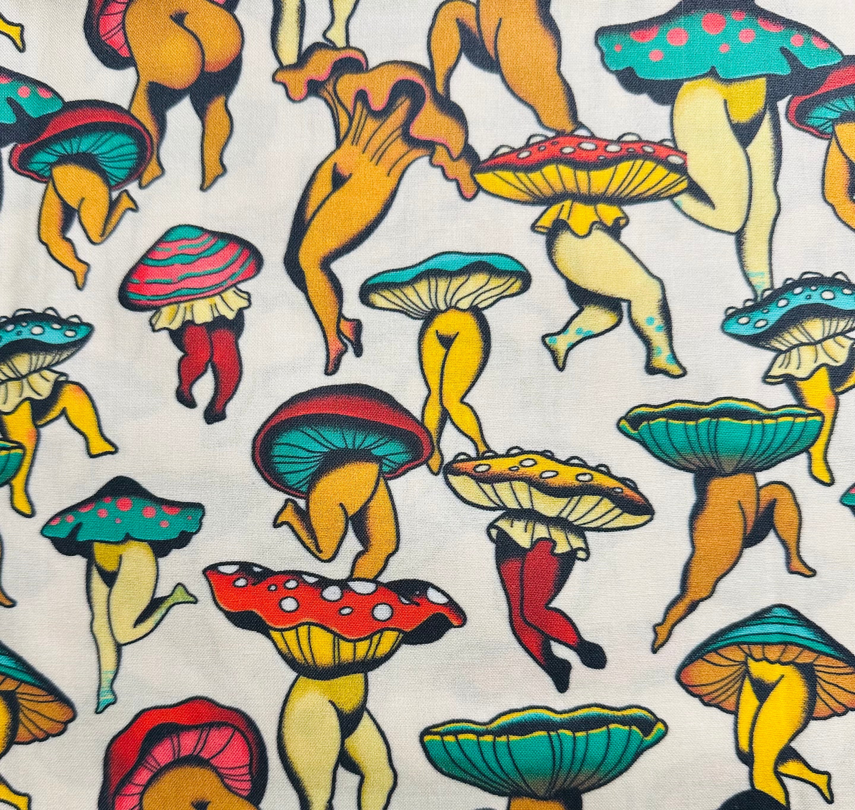 Mushroom Butt/Butterfly & Cactus Butt Mini Backpack purse