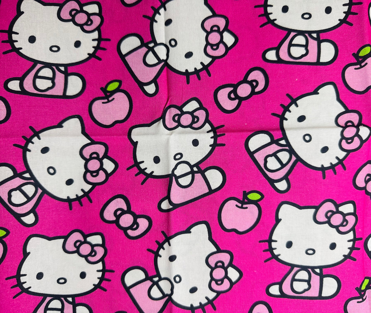 Fabric list for Hello Kitty