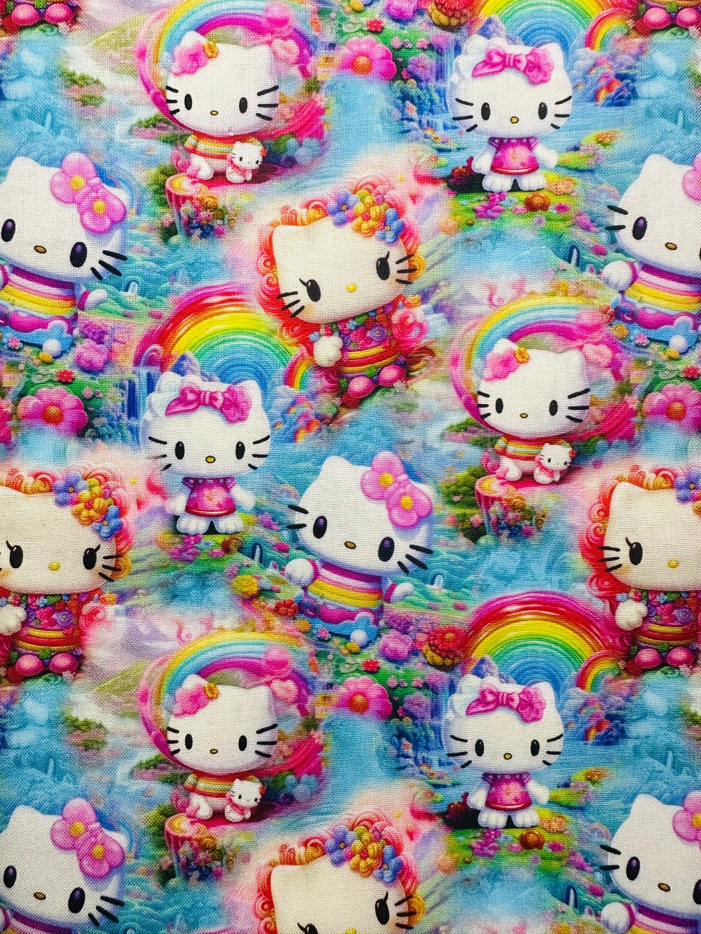 Fabric list for Hello Kitty