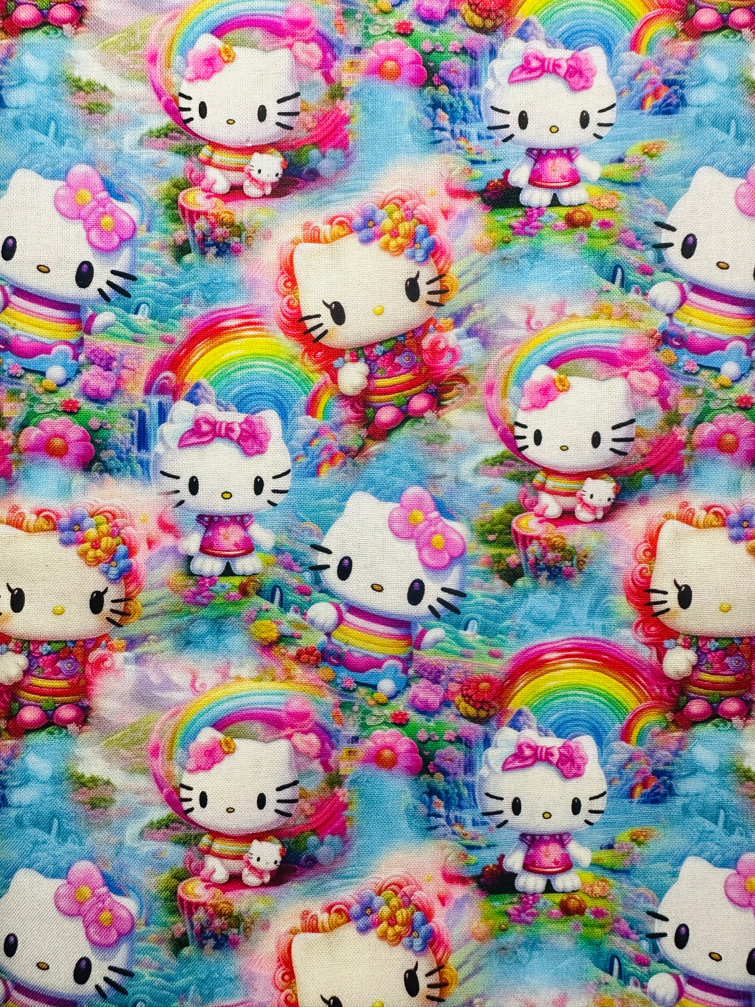 Fabric list for Hello Kitty