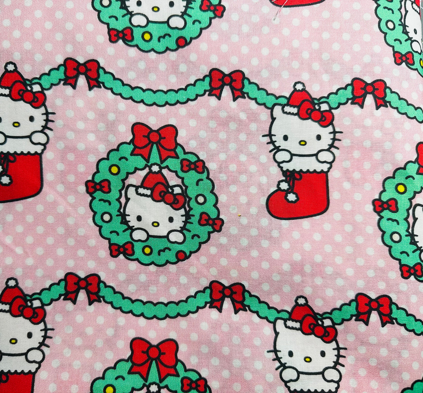 Fabric list for Hello Kitty