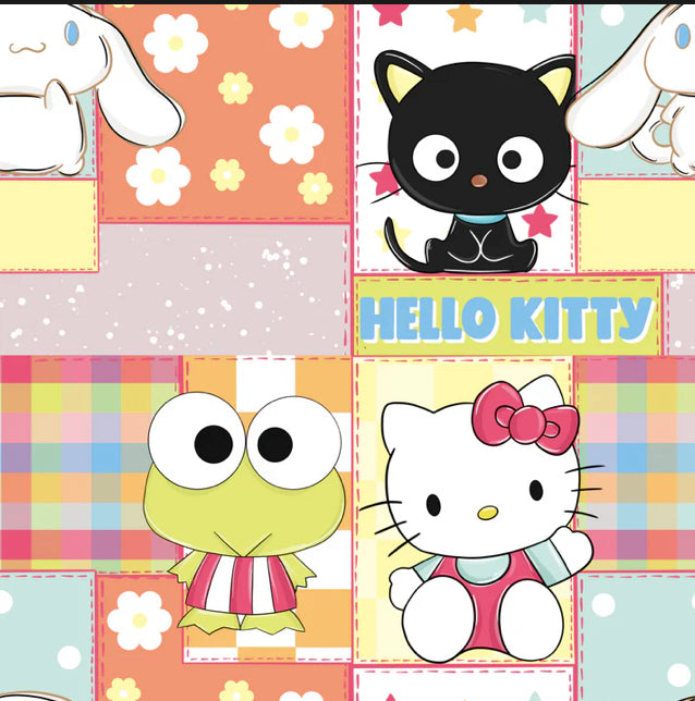 Fabric list for Hello Kitty