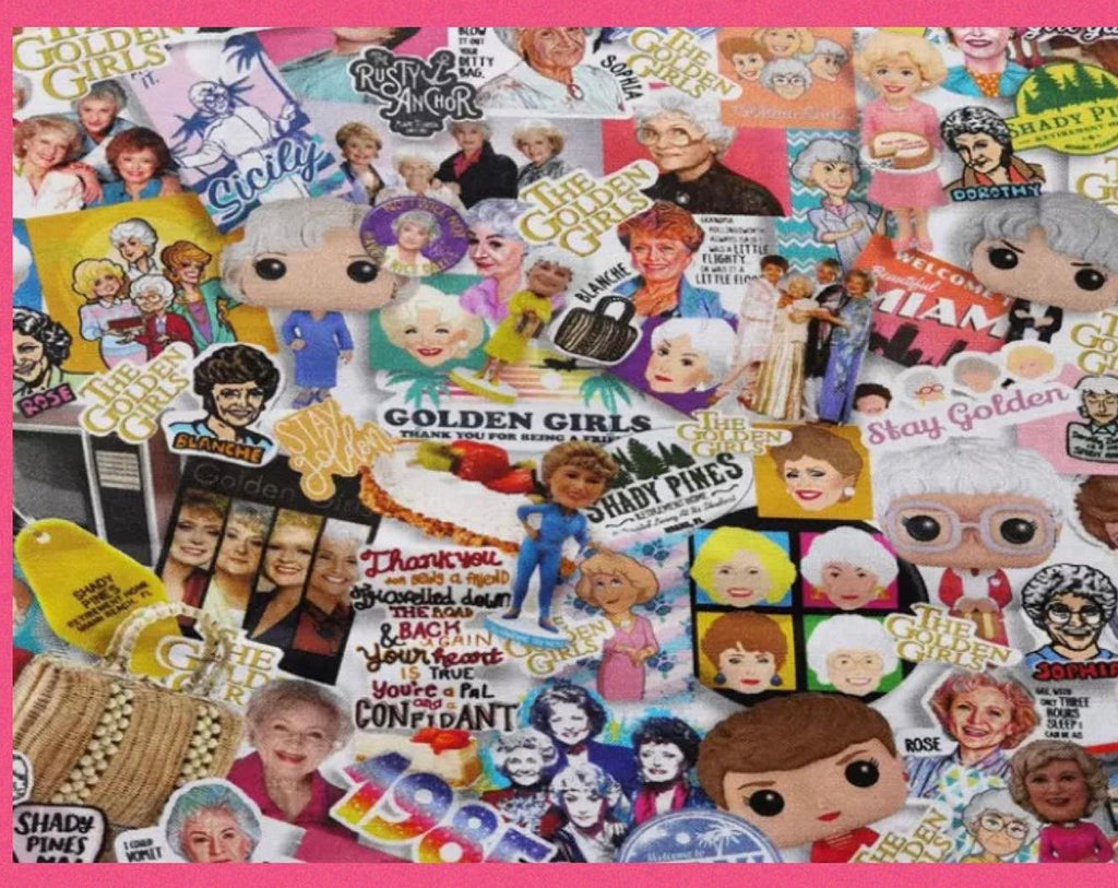 Golden Girls Bag, Makeup Bag, Clutch
