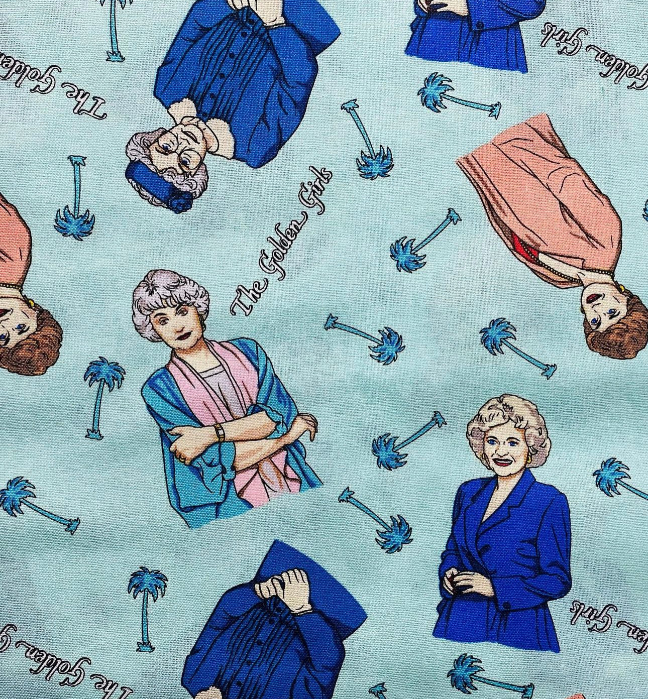 Golden Girls Bag, Makeup Bag, Clutch