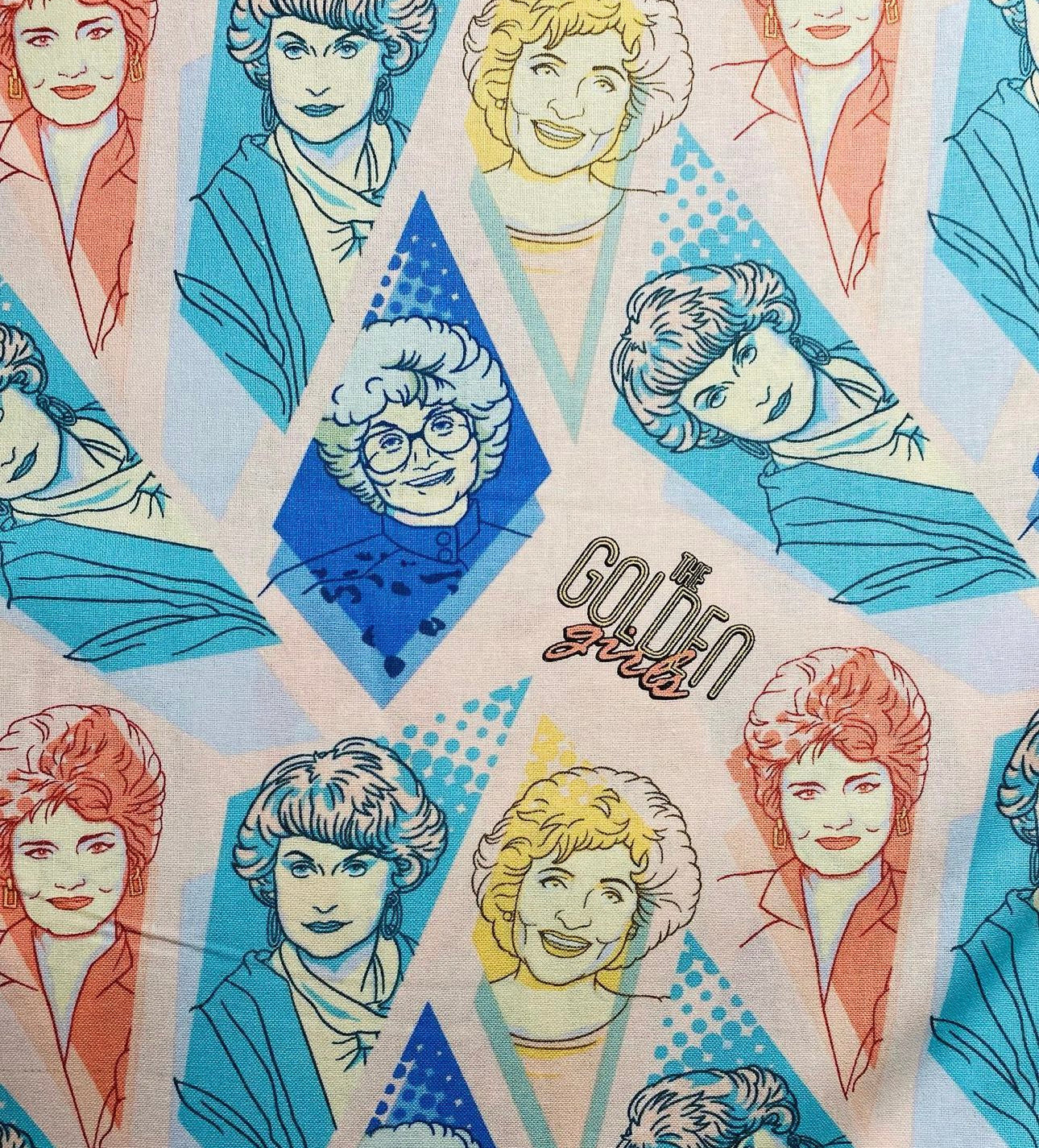 Golden Girls Bag, Makeup Bag, Clutch