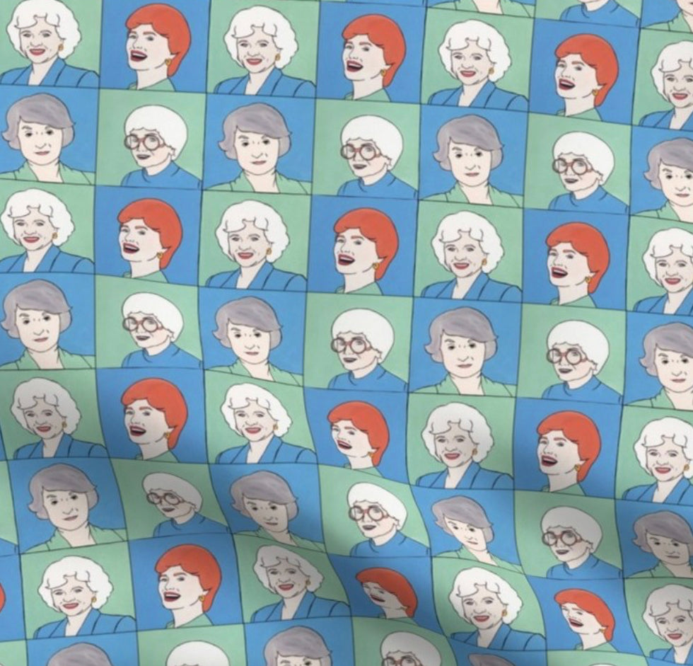 Golden Girls Bag, Makeup Bag, Clutch