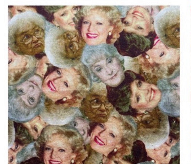 Golden Girls Bag, Makeup Bag, Clutch