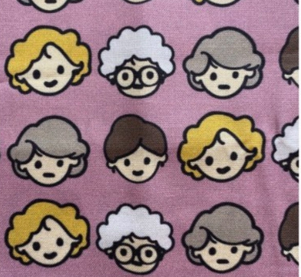 Golden Girls Bag, Makeup Bag, Clutch