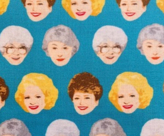 Golden Girls Bag, Makeup Bag, Clutch