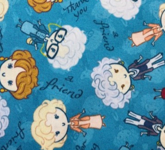 Golden Girls Bag, Makeup Bag, Clutch