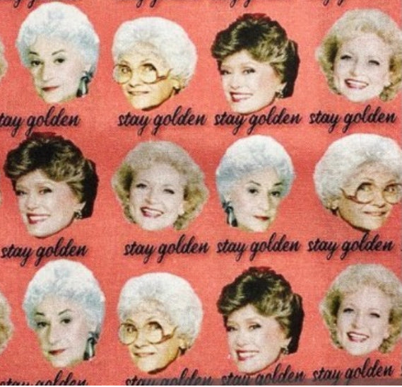 Golden Girls Bag, Makeup Bag, Clutch