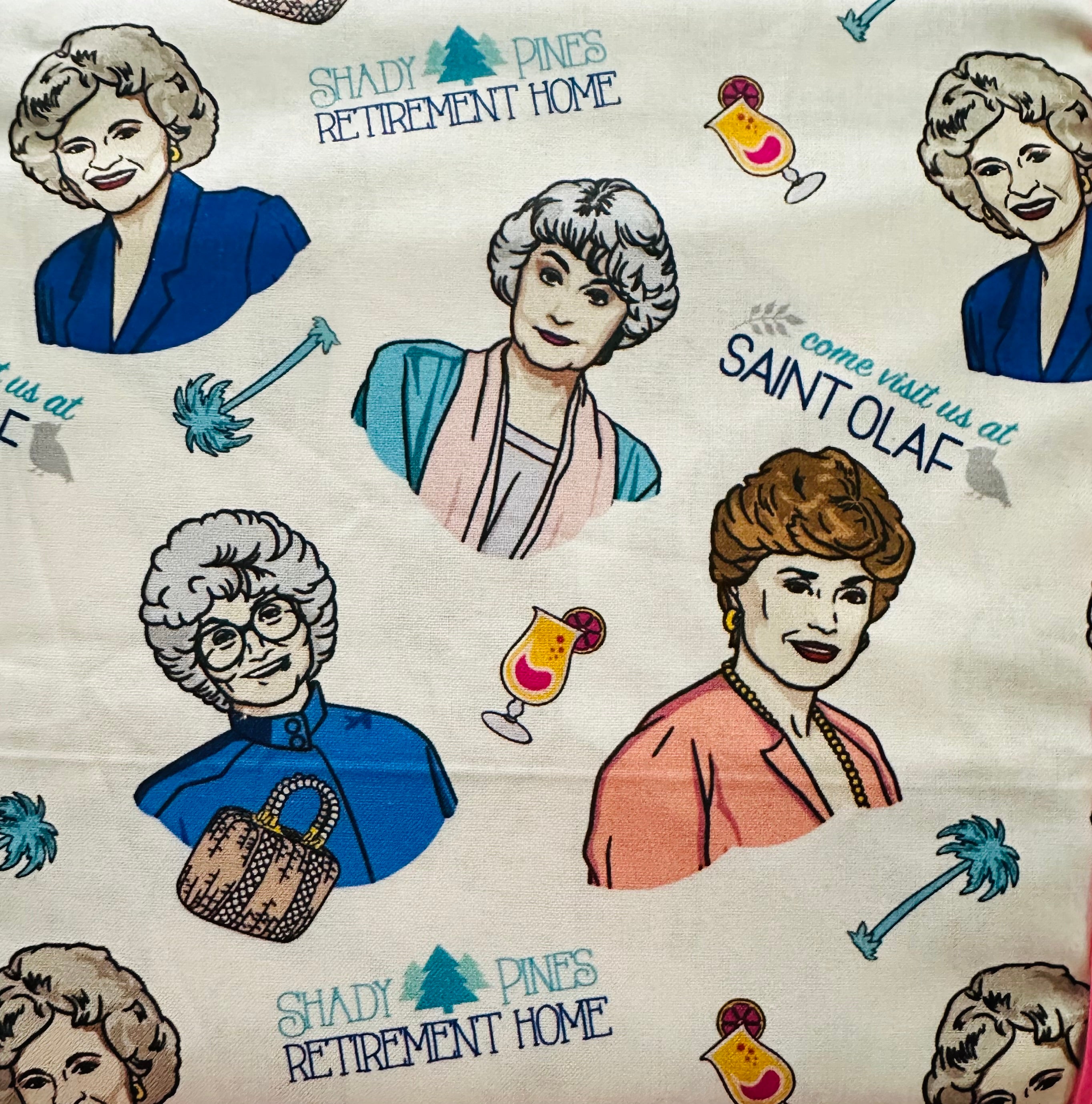 Golden Girls Bag, Makeup Bag, Clutch