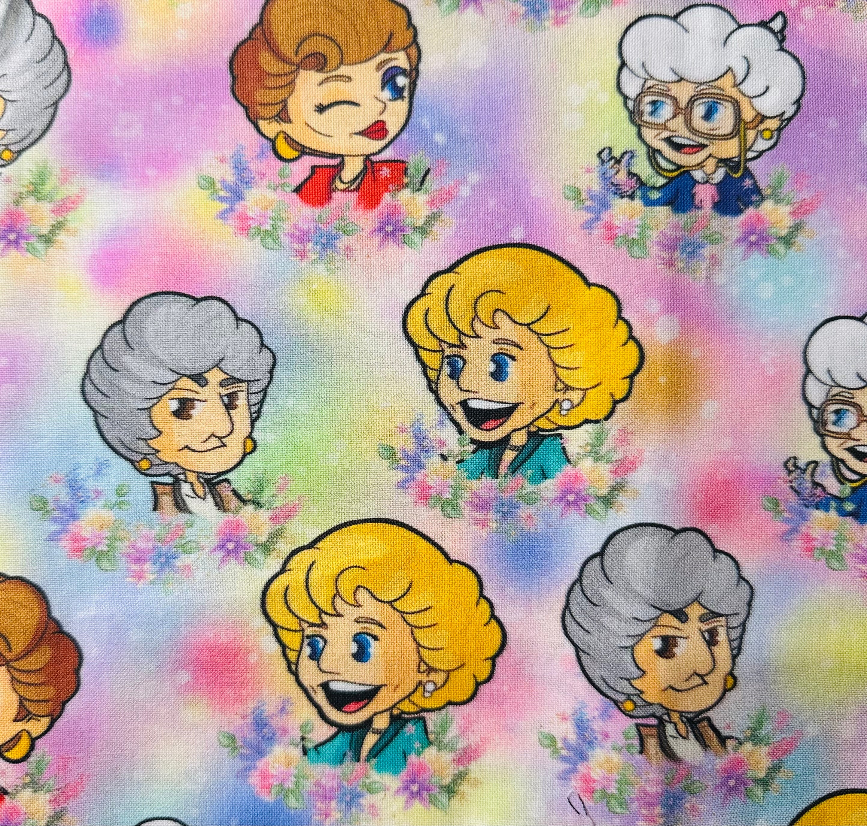 Golden Girls Bag, Makeup Bag, Clutch
