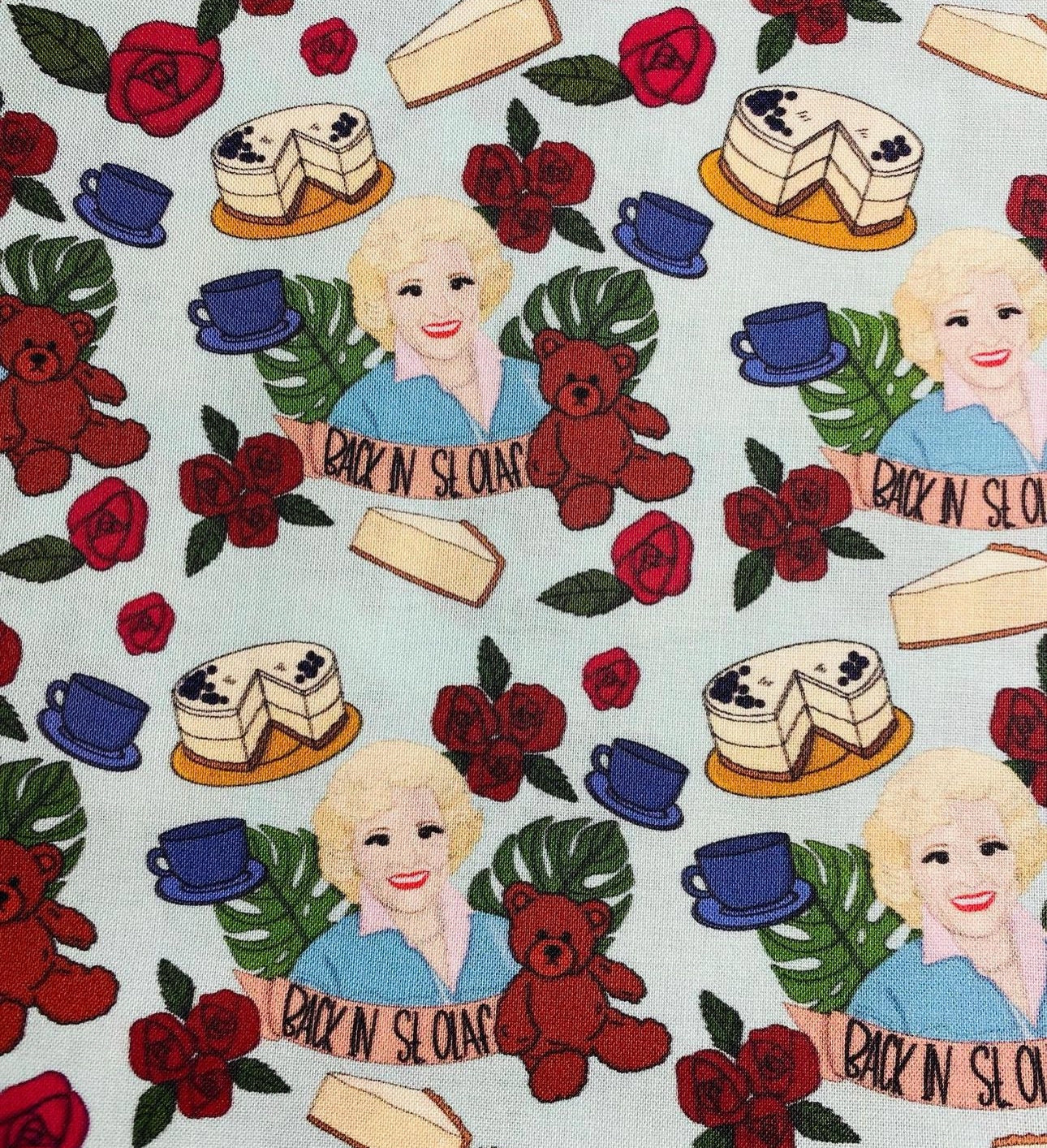 Golden Girls Bag, Makeup Bag, Clutch
