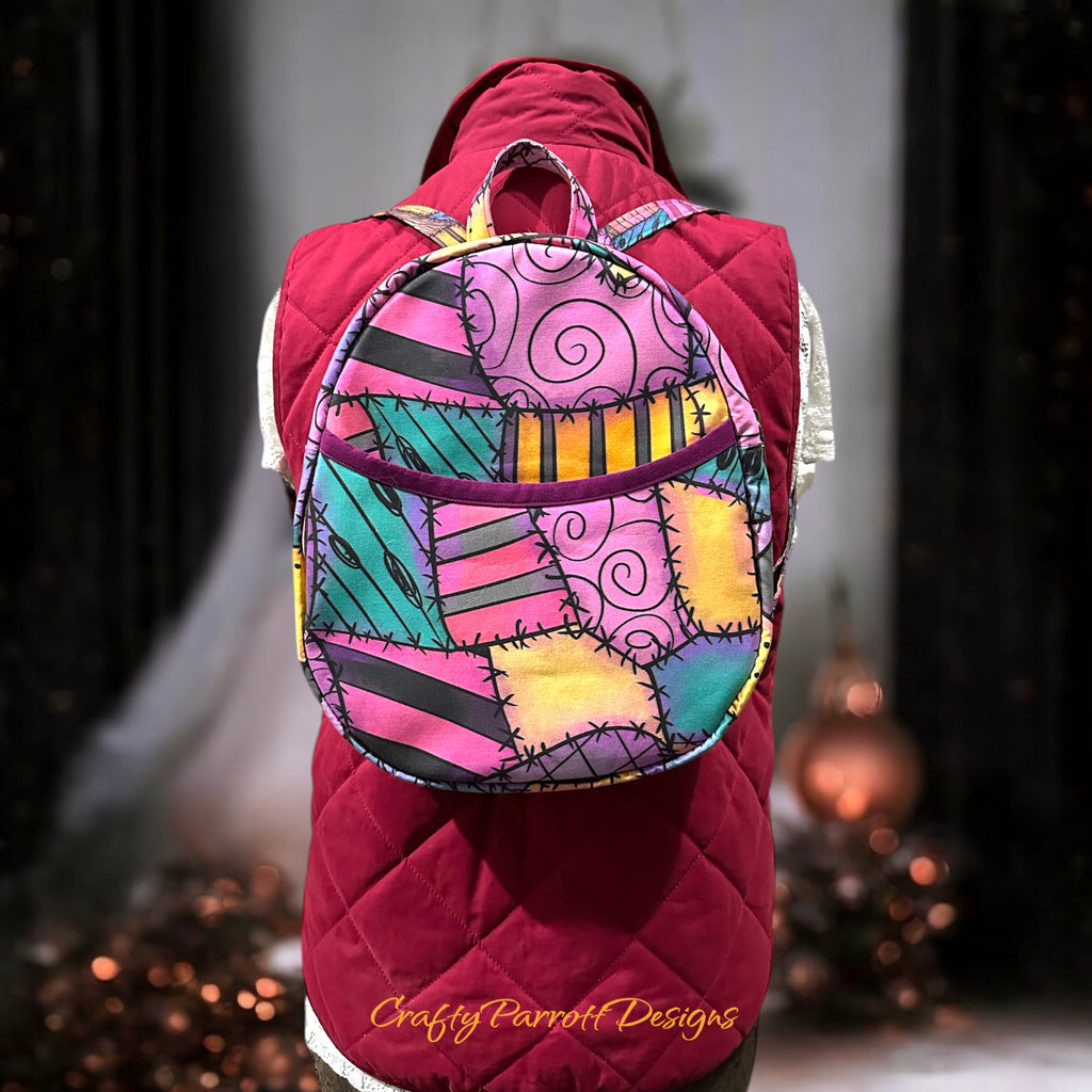 Rounded Backpack Purse/Kids backpack