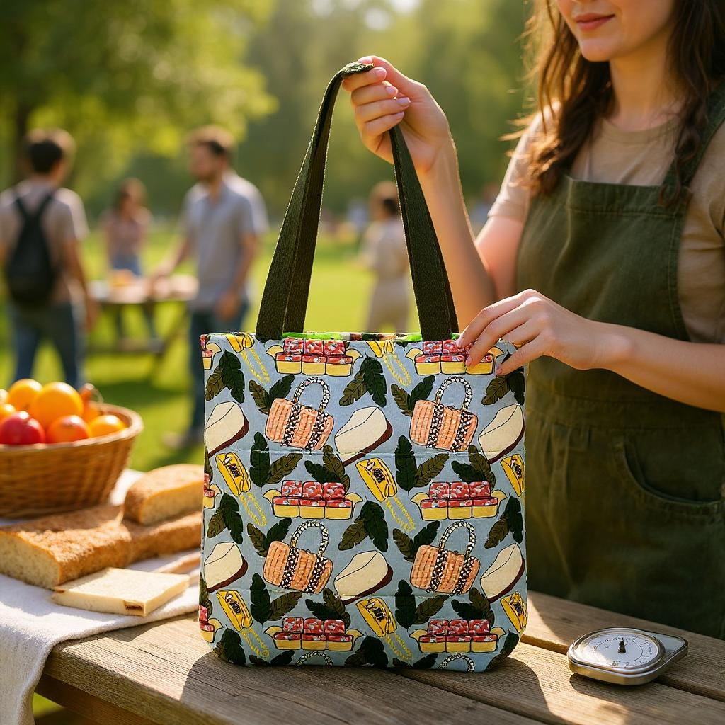 Rounded Bottom Handbag-Tote Bag