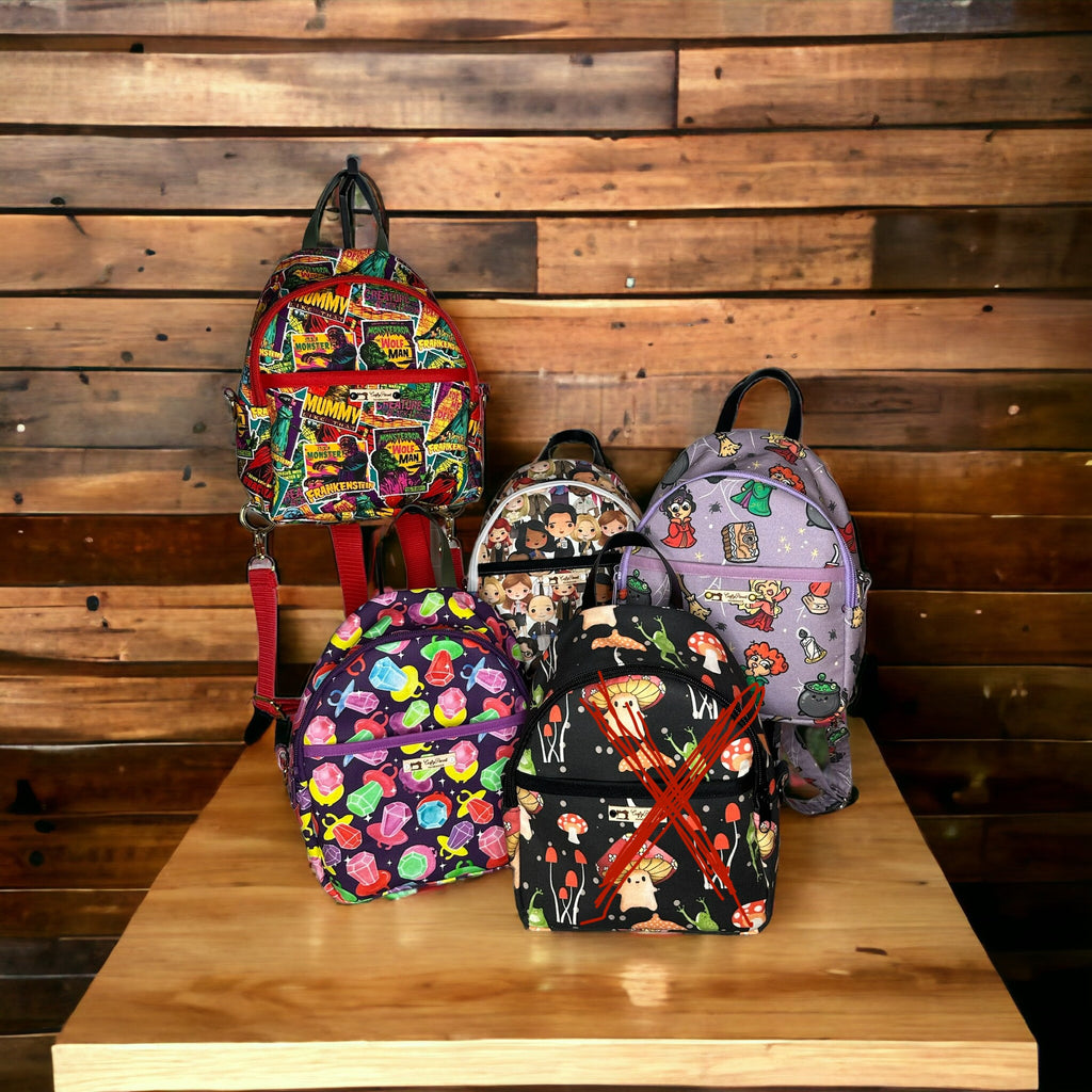 Mini Backpack Purse 1 customer request print