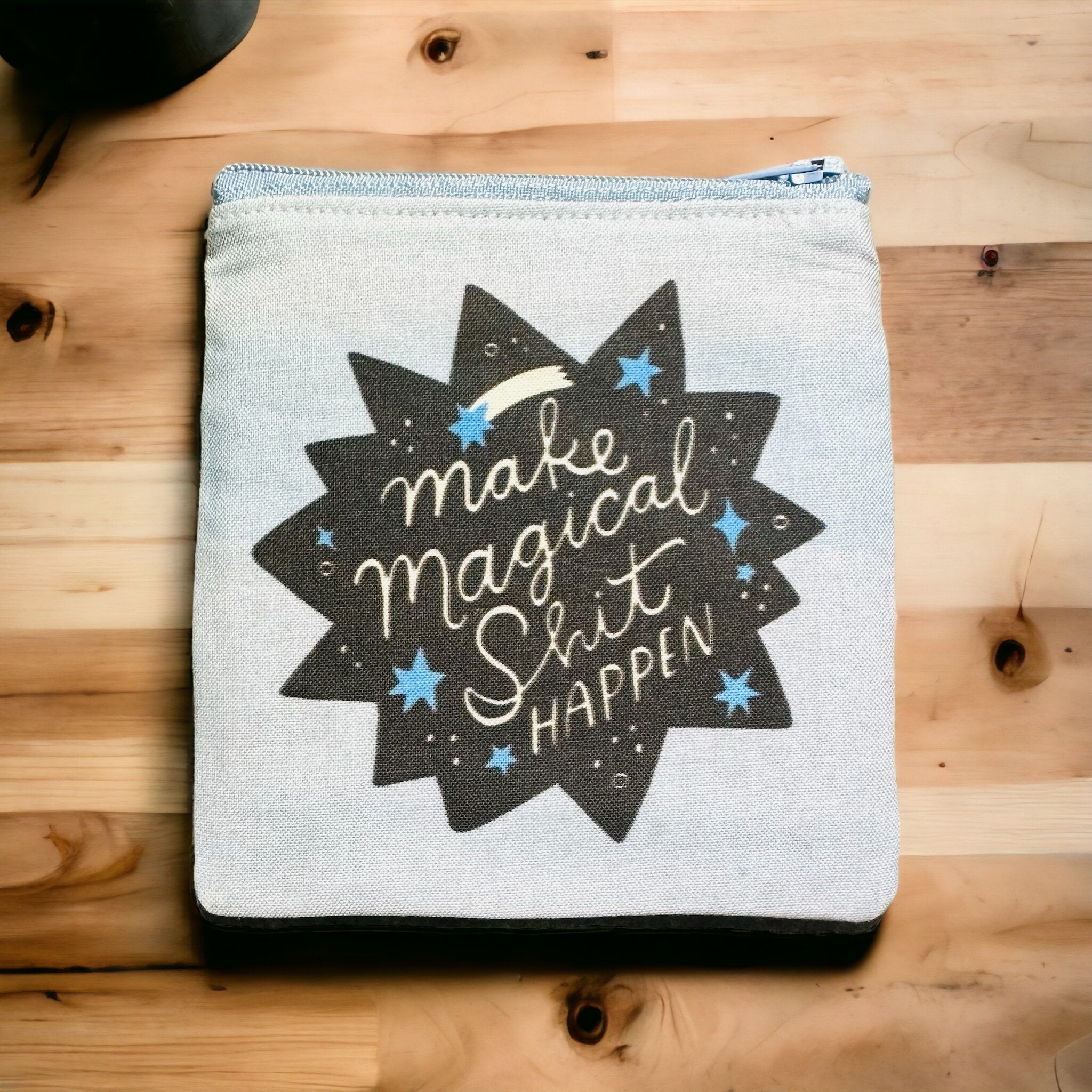 Change purse with sarcastic sayings