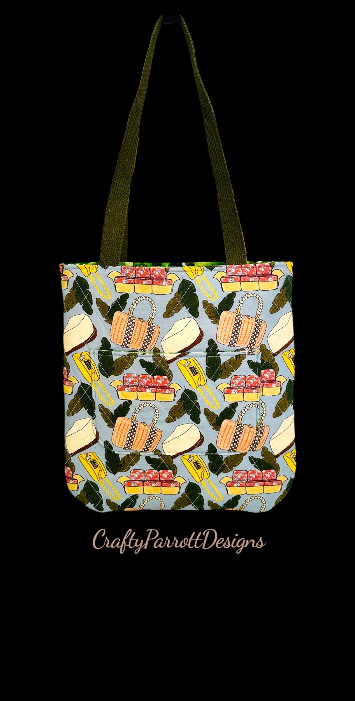 Rounded Bottom Handbag-Tote Bag