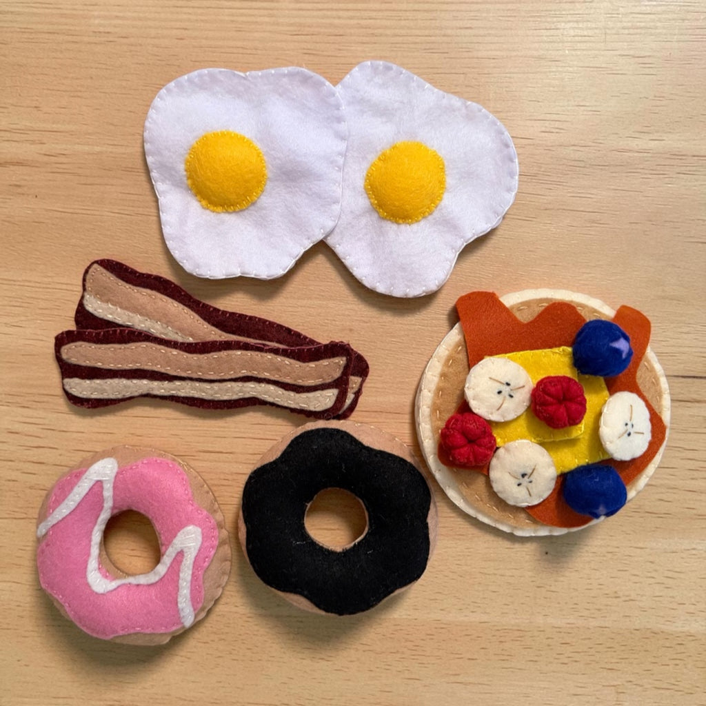 Yummy Breakfast Felt Food Set