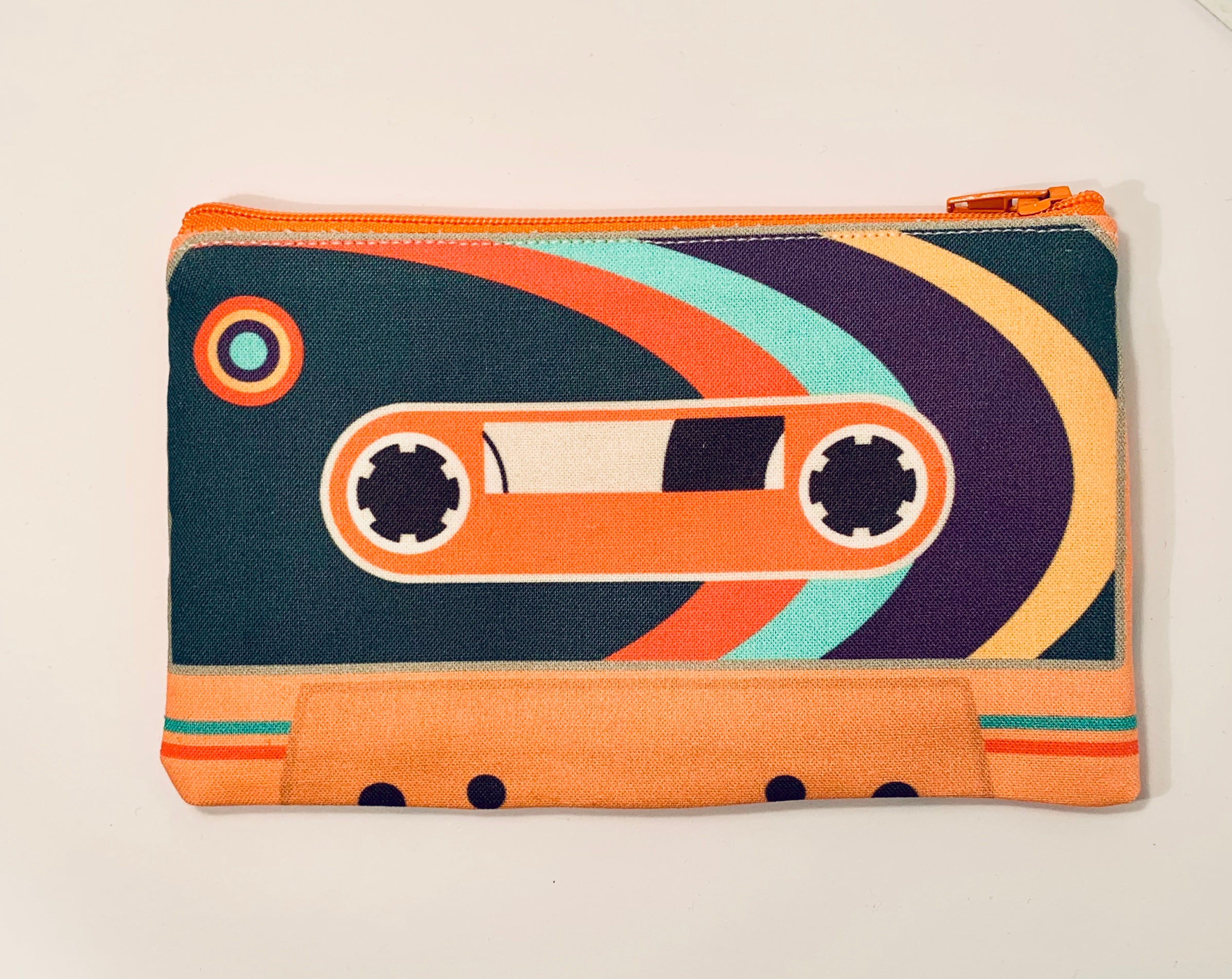 Cassette tape printed bag
