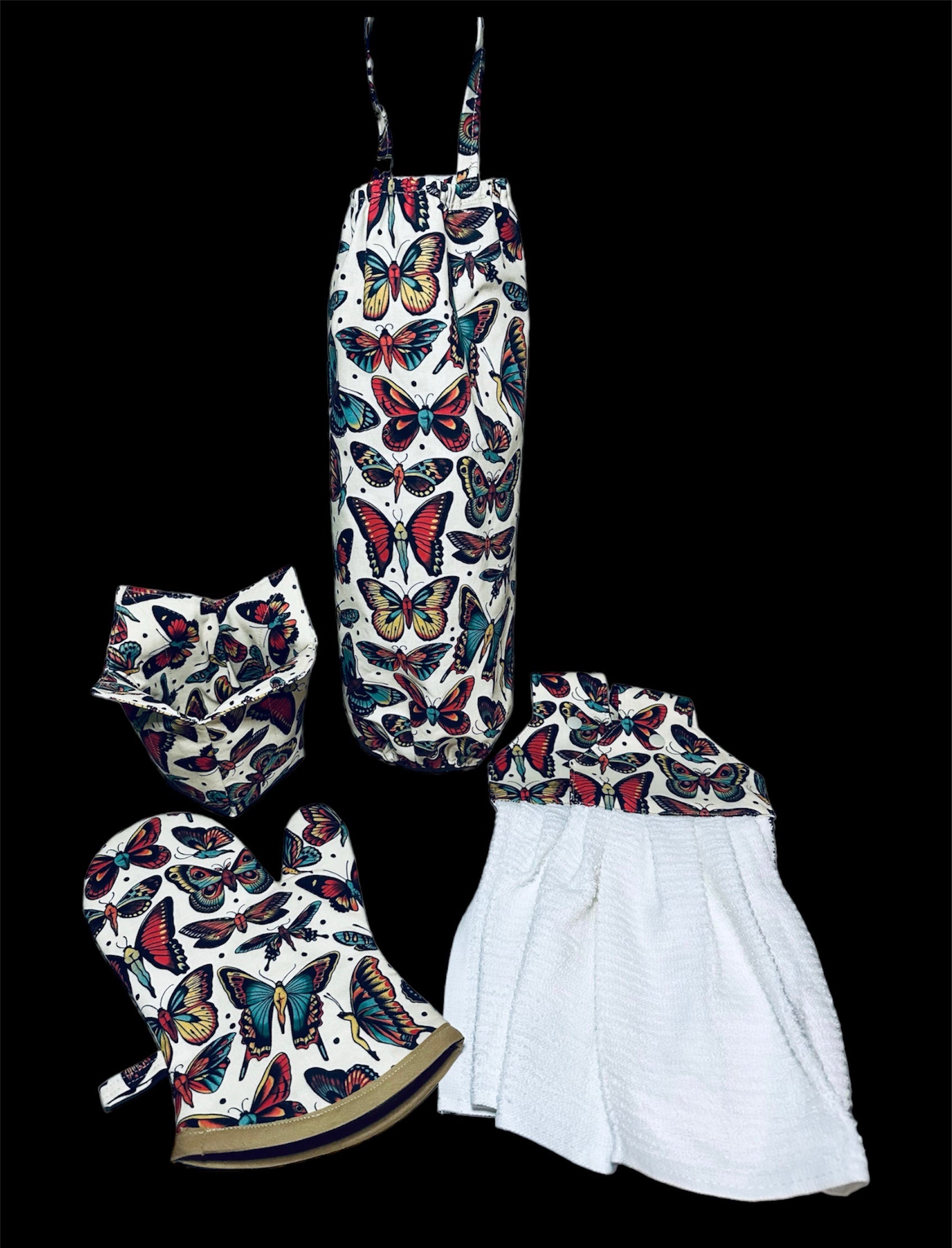 Kitchen-Pot Holders and/or Oven Mitts
