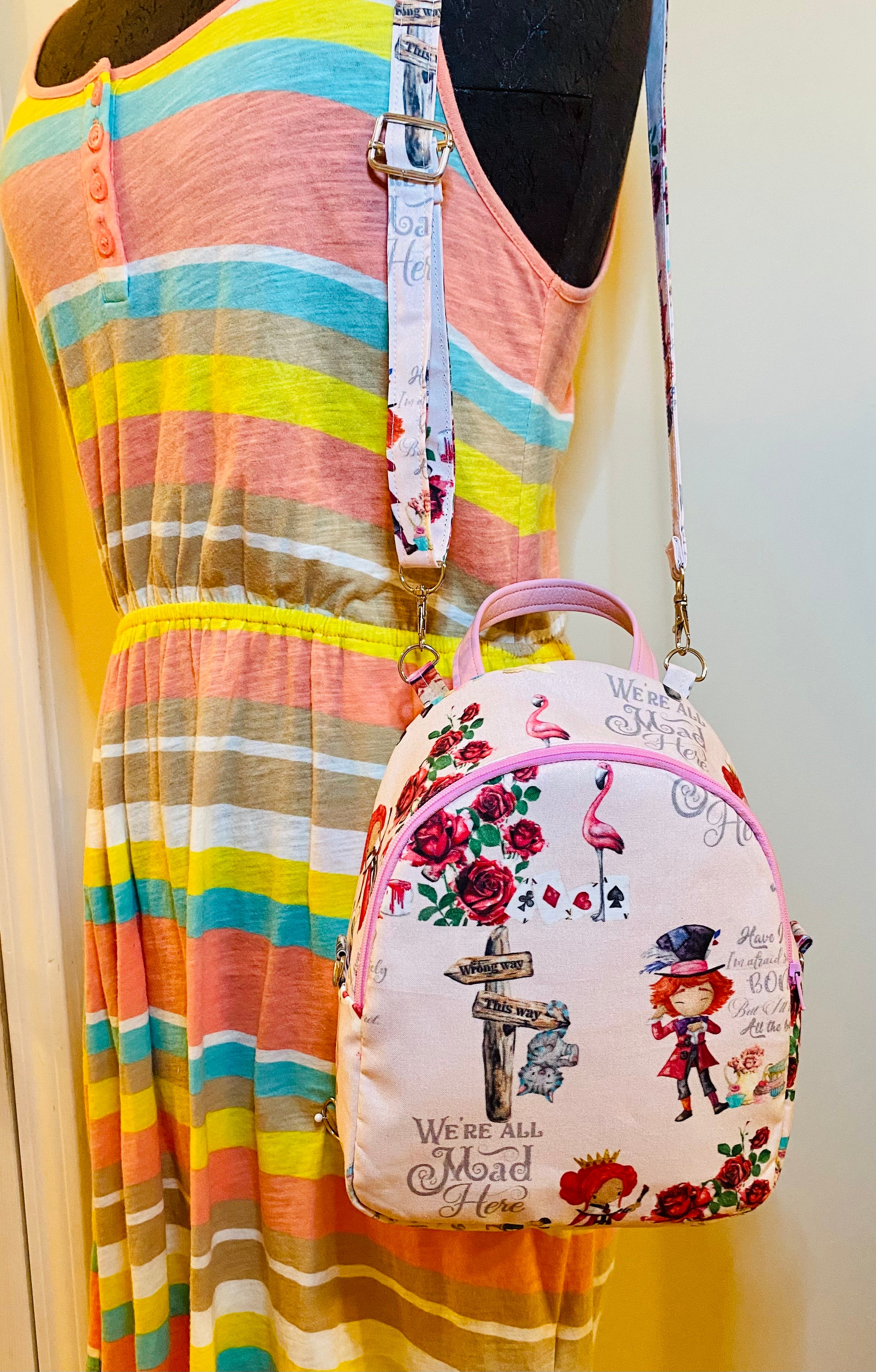 Fashion Mini Backpack Purse for Women 9-L-White-01 | Mini fashion, Small  backpack purse, Backpack purse