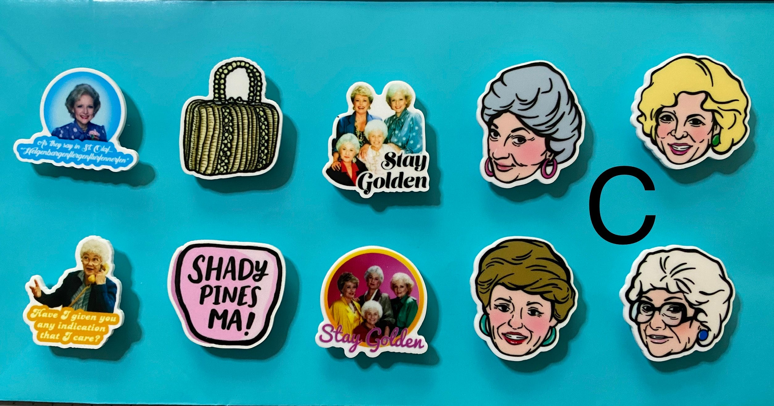 Thank you for being a friend Magnet sets