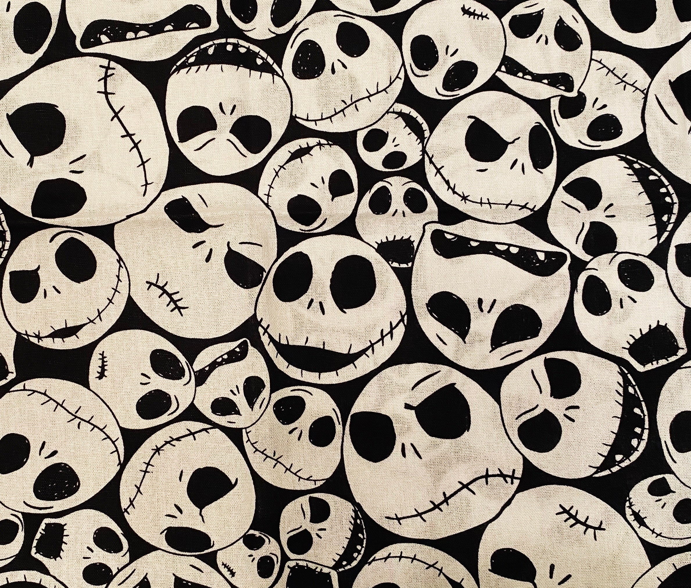 Beetlejuice or Nightmare Before Christmas potholders/oven mitts