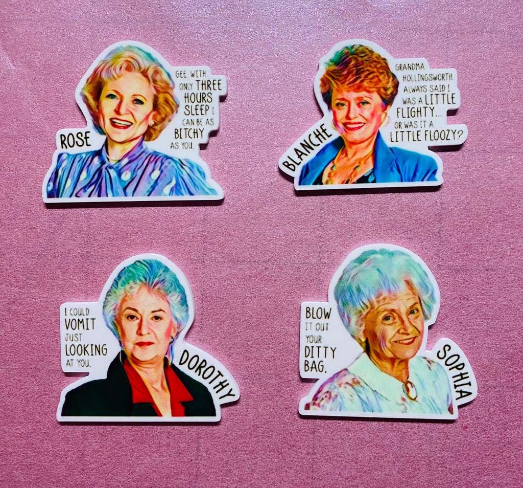 GG magnet set with saying