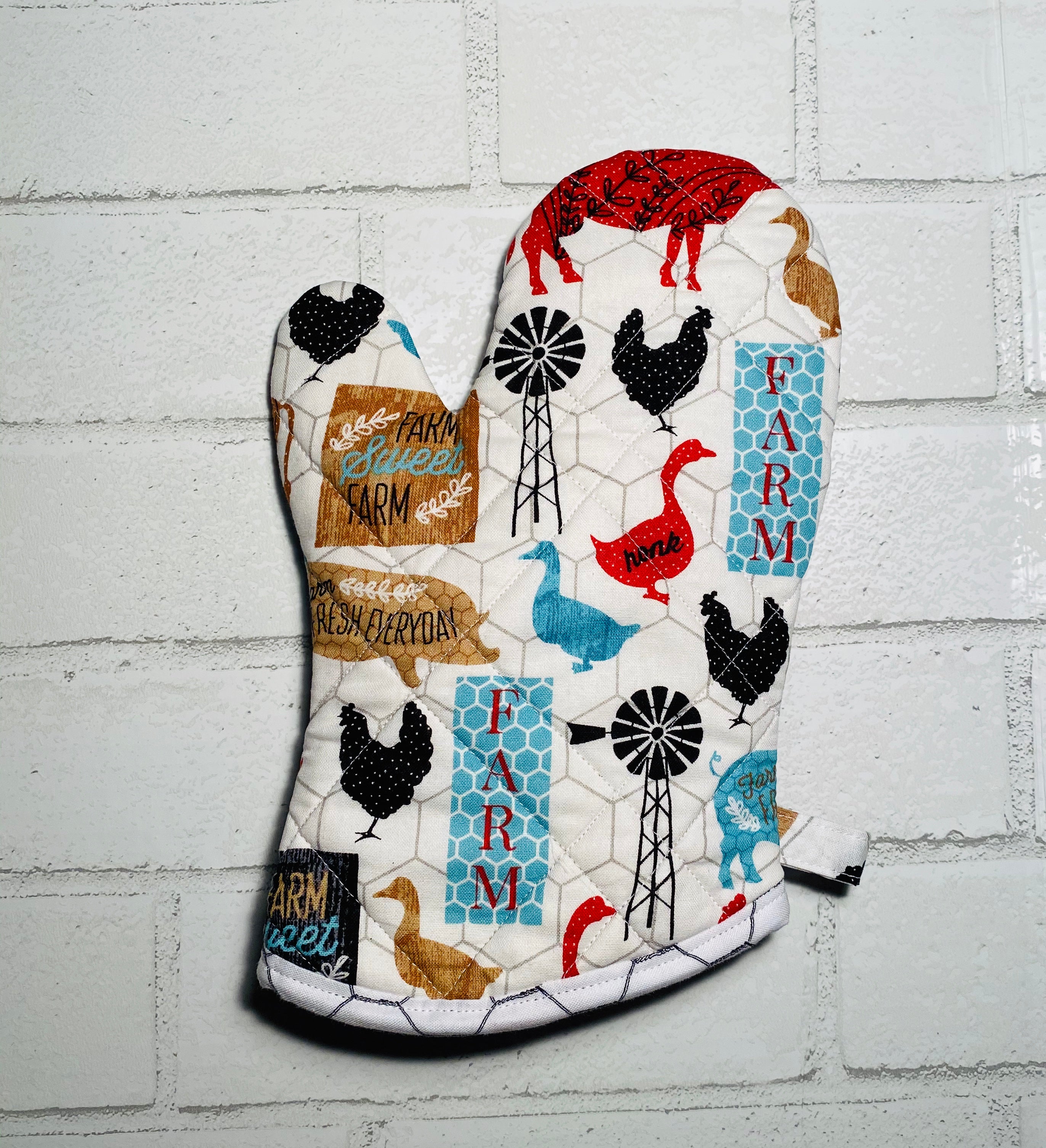 Kitchen-Pot Holders and/or Oven Mitts