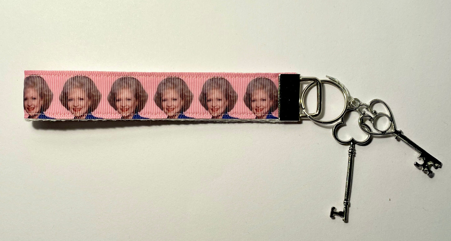 Rose Key Fob