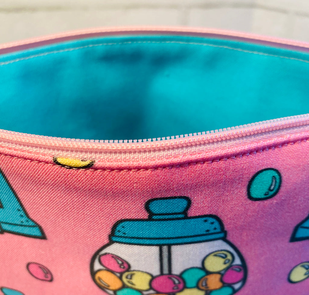 Gum balls printed bag